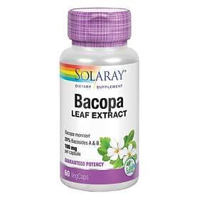 Solaray Bacopa Leaf Extract 100mg 60 Capsules