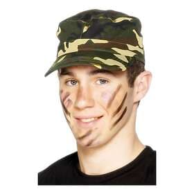Smiffys Army Cap Camouflage