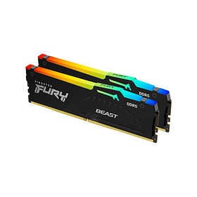 Kingston Fury Beast Black RGB DDR5 4800MHz 2x16GB (KF548C38BBAK2-32)