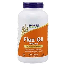 Now Foods Flax Oil 1000mg 250 Capsules