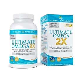 Nordic Naturals Ultimate Omega 2X 2150mg Omega-3 120 Capsules