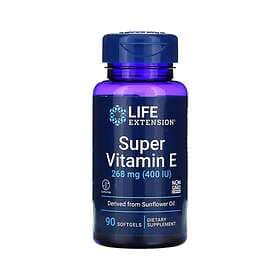 Life Extension Super Vitamin E 268mg 90 Capsules