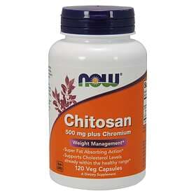 Now Foods Chitosan 500mg Plus Chromium 120 Capsules