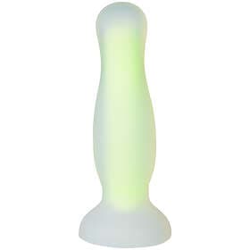 Baseks Glow in the Dark Yellow Medium Anal Dildo