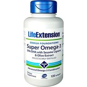 Life Extension Super Omega-3 EPA/DHA 120 Capsules