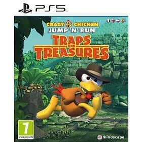 Crazy Chicken Jump 'n' Run Traps and Treasures (PS5)