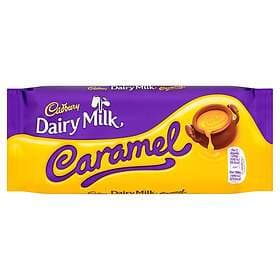 Cadbury Dairy Milk Caramel Chocolate Bar 120g