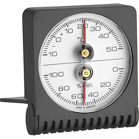 TFA Dostmann 7601 Termo-/Hygrometer Svart