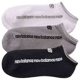 New Balance Essentials No Show Socks 3-pack