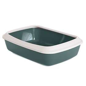 Savic Iriz Cat Litter Box Med Kant Opened