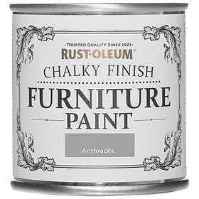 Rust-Oleum Chalky Finish Furniture Paint Anthracite 125ml