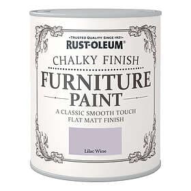 Rust-Oleum Chalky Finish Furniture Paint Lilac Wine 750ml