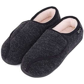 LongBay Diabetic Wide Fit Memory Foam Slippers (Women's)