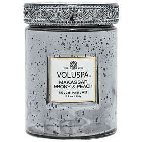 Voluspa Small Jar Candle Makassar Ebony & Peach