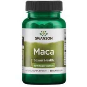 Swanson Maca Extract 500mg 60 Capsules