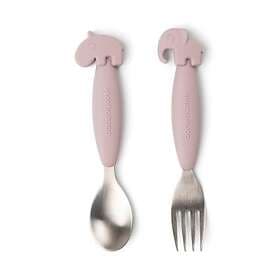 Done By Deer Friends Cutlery Set 2-pack