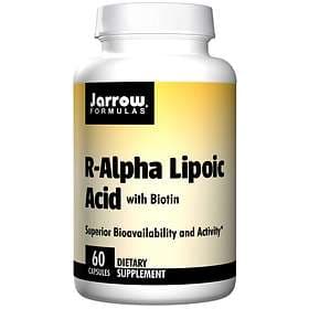 Jarrow Formulas R-Alpha Lipoic Acid + Biotin 60 Capsules