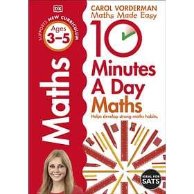 10 Minutes A Day Maths, Ages 3-5 (Preschool) av Carol Vorderman
