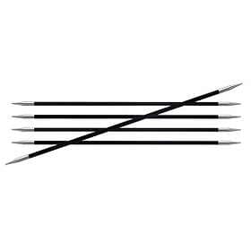 KnitPro Karbonz Strumpstickor Kolfiber 15cm