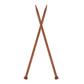 KnitPro Ginger Straight Needles Birch 25cm