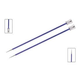 KnitPro Zing Stickor/Jumperstickor Aluminium 40cm 4.50mm
