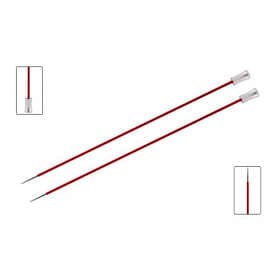 KnitPro Zing Stickor/Jumperstickor Aluminium 40cm 9.00mm