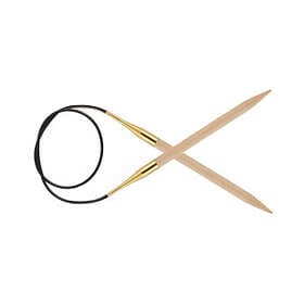 KnitPro Basix Birch Circular needles Birch 150cm