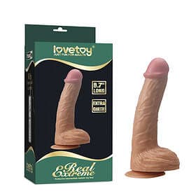 Lovetoy Real Extreme Extra Girth Dildo 22cm