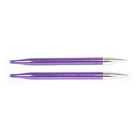 KnitPro Zing Single Point Needles Aluminium 13cm