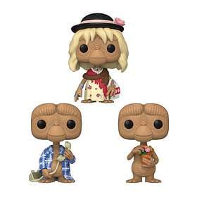 Funko POP! 3-PACK E.t In Disguise/e.t. In Robe/e.t. With Flowers E.t. The Extra-