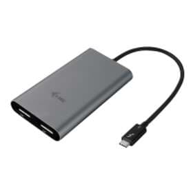i-tec Thunderbolt 3 - Dual DisplayPort M-F Adapter