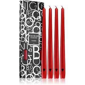 Baobab Red Candle 4pcs