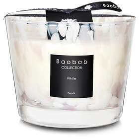 Baobab Pearls White Scented Candle 10cm