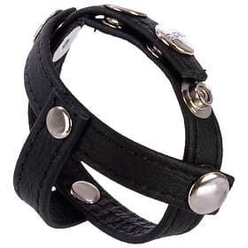 CalExotics COLT Leather C/B Strap with H-Piece Divider
