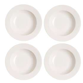 Scandi Living Kalk Djup Plate Ø23cm 4-pack