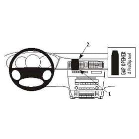 Brodit proClip 853644 Center hållare Mount pour Buick Sac 2005–2009
