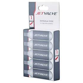 Weldtite JetValve CO2 5x16g CO2 Cylinders
