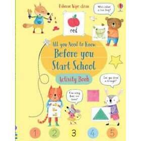Wipe-Clean All You Need to Know Before You Start School Activity Book