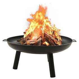 vidaXL Fireplace 91x81.5x40 cm Steel