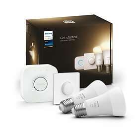Philips Hue White Starter Kit A60 1100ml 2700k E27 9.5W