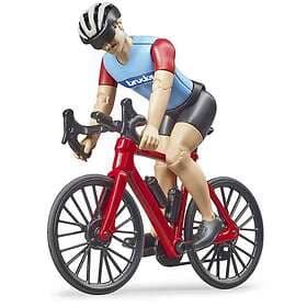 Bruder Road Bike with Cyclist 63110