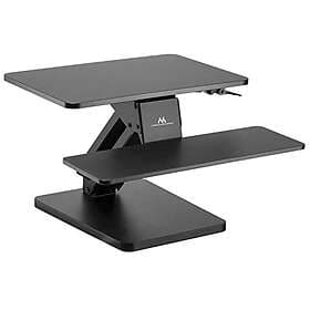 Maclean MC-882 Desk Workstation Adjustable Height Computer Keyboard Laptop Table