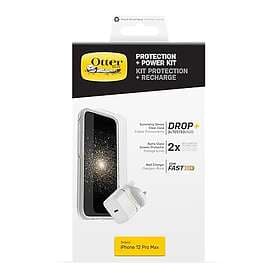 Otterbox Kit Apple Iphone 12 Pro Max Wht Sc Alpha Glass Uk Usb-C 20W