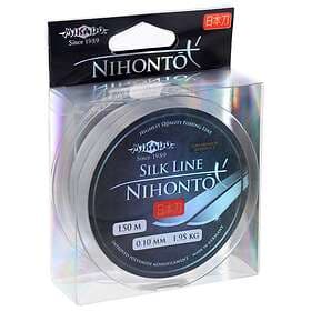 Mikado Nihonto Silk Monofilament 150 M Grå 0.200 mm