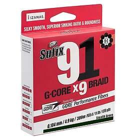 Sufix 91 300 M Braided Line Silver 0.128 mm