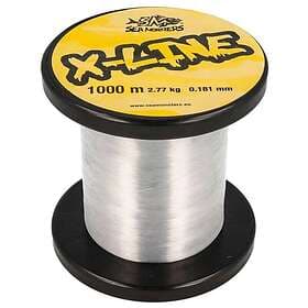 Sea Monsters X-line 1000 M Monofilament Silver 0.331 mm