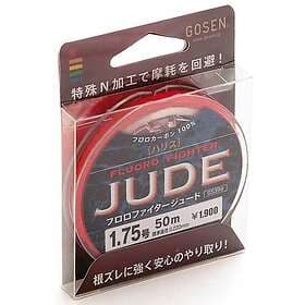 Gosen Fluoro Fighter Jude Fluorocarbon 50 M Röd 0.165 mm