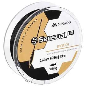 Mikado Sensual Ng Match Monofilament 150 M Svart 0.180 mm