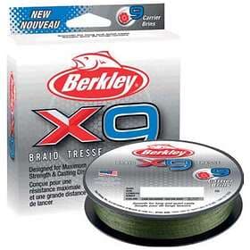 Berkley X9 Line Grön 0.080mm 300m