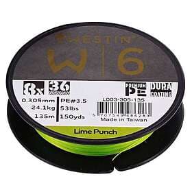 Westin W6 8 1500 M Braided Line Durchsichtig 0.165 mm
